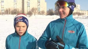 На стадионе Юность прошло открытие лыжного сезона