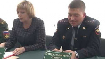 Поздравление военного коммисариата с 55ти летием